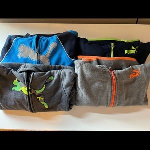 Lot of Puma Hoodies